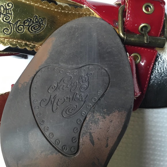 Naughty Monkey Chunky Heel Sandals - Picture 8 of 8